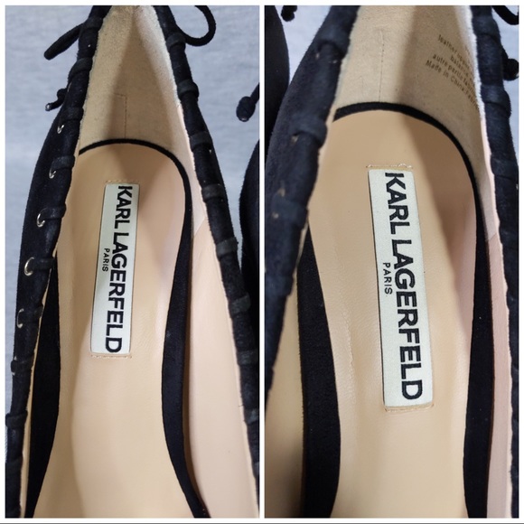 2x 👯‍♀️Host Pick⚡️Karl Lagerfeld Suger Block Pumps - Picture 15 of 15